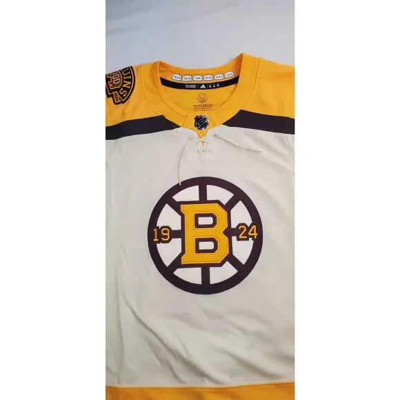 Adidas Size 56 Boston Bruins Hockey Jersey Taylor Hall Centennial IM8286 Caj8